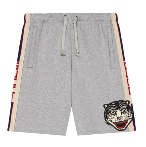 gucci men tiger shorts|gunna denim Gucci shorts men.